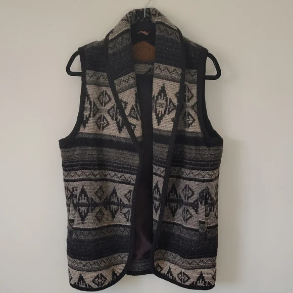 Men's medium Woolrich wool Vest - Picture 2 of 10